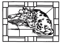 A coloring page of harry potter